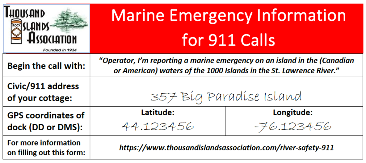 Marine Emergency Calls